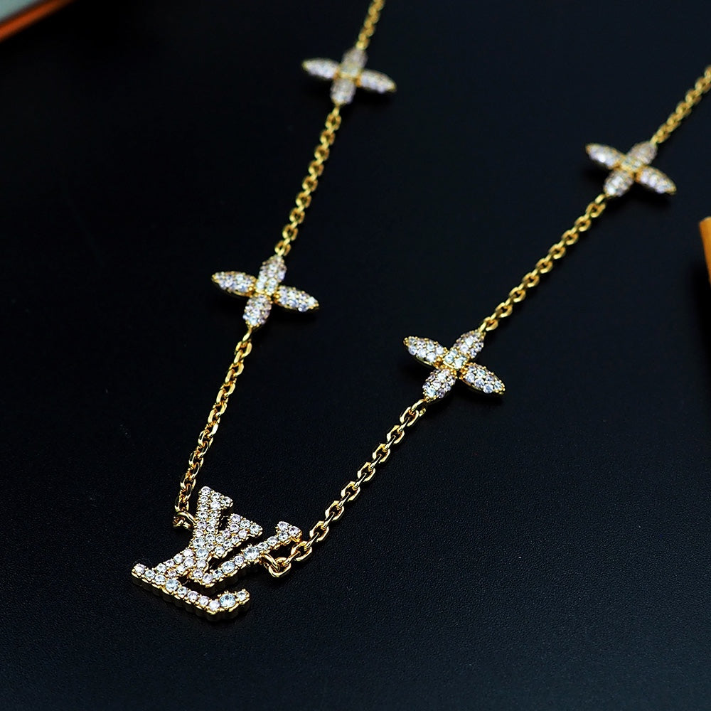 Louis Vuitton Iconic Tresor 18K Gold Necklace