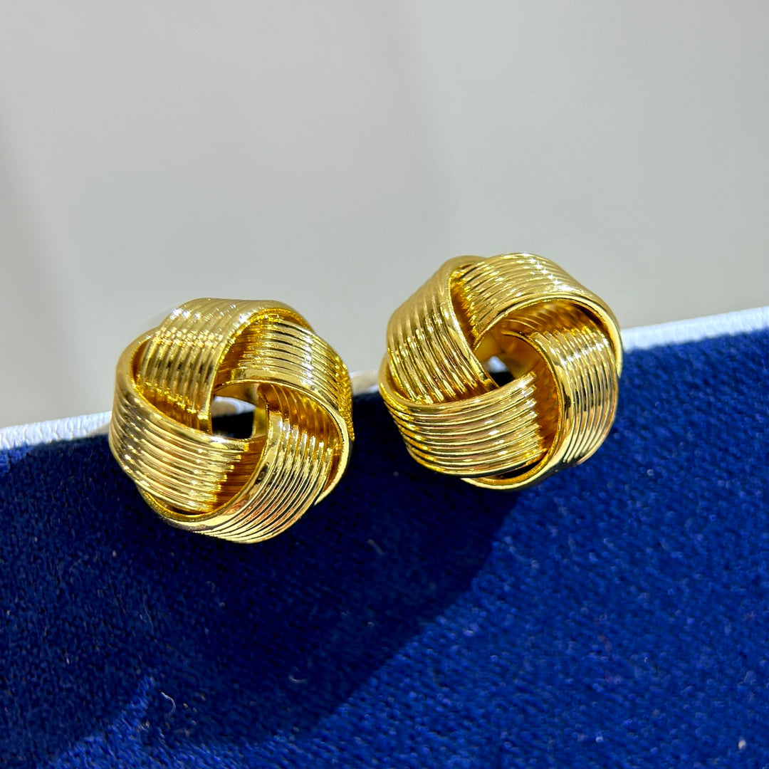 Celine 18K Gold Earrings