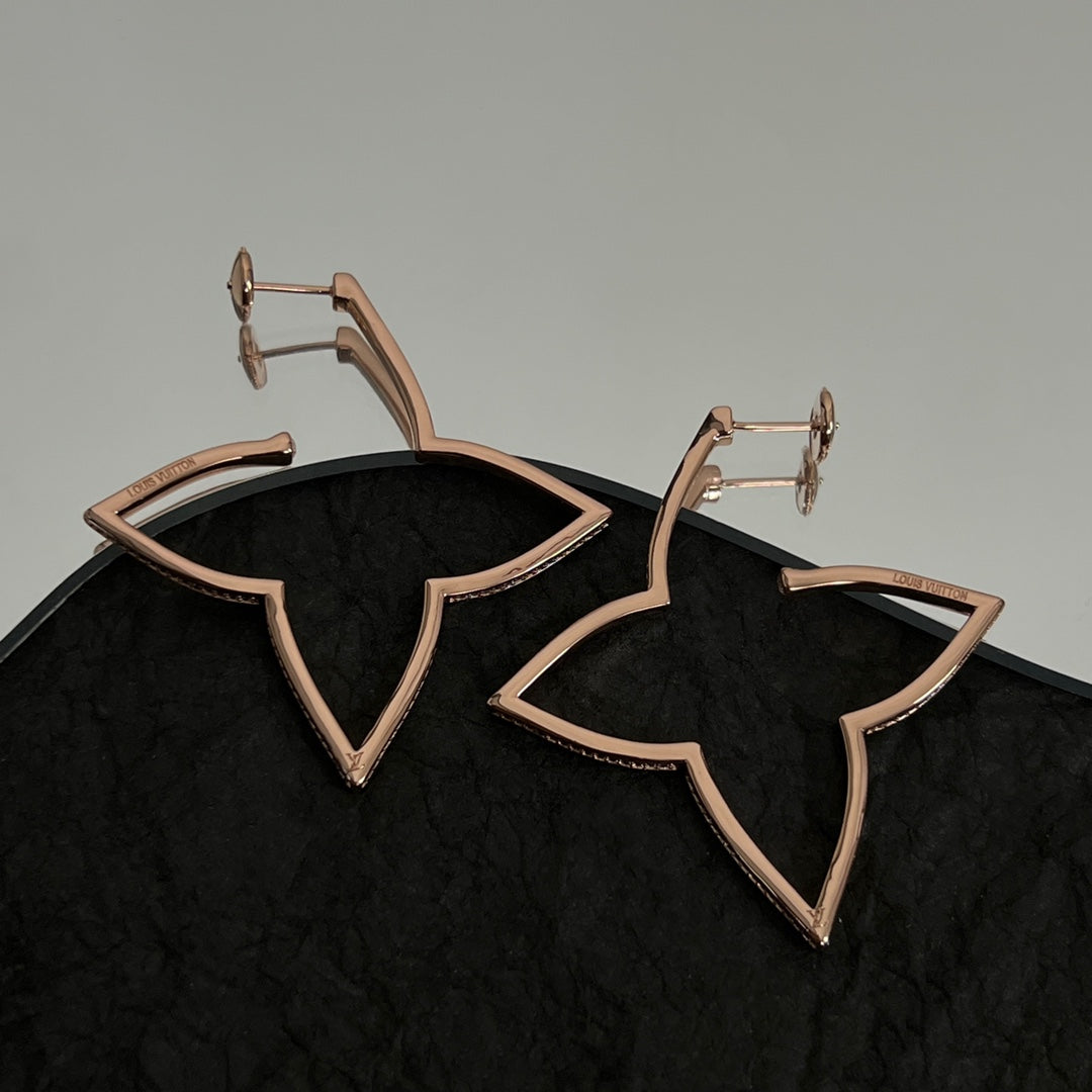 Louis Vuitton Debuts Blossom 18K Gold Earrings
