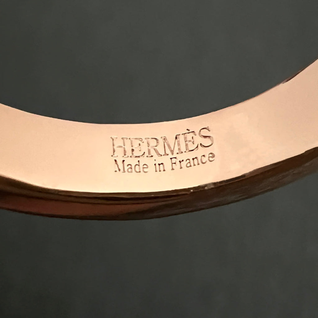Hermes Kelly Gavroche 18K Gold Ring