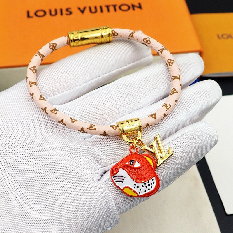 Louis Vuitton Animogram 18K Gold Bracelet