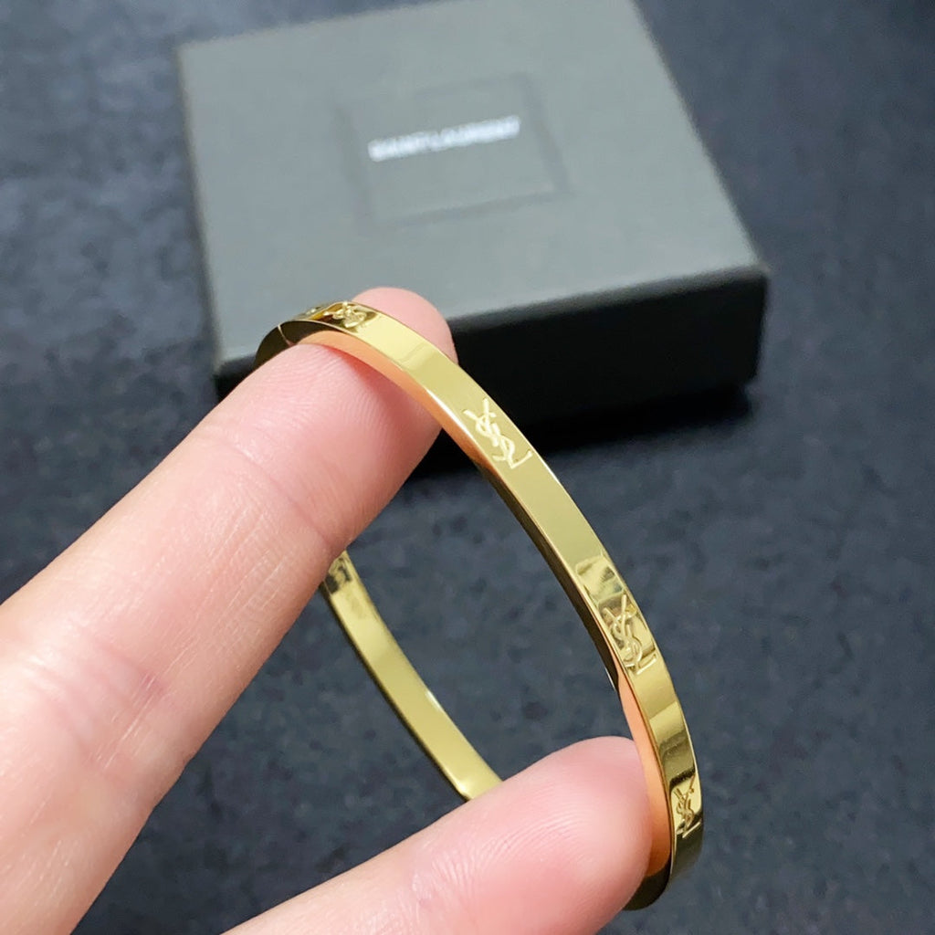 YSL 18K Gold Bracelet