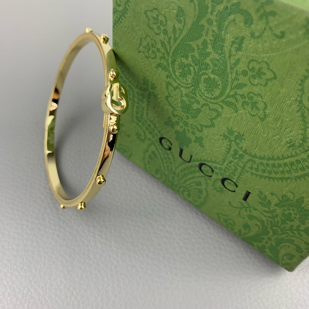 Gucci Double Running Gucci 18K Gold Bracelet