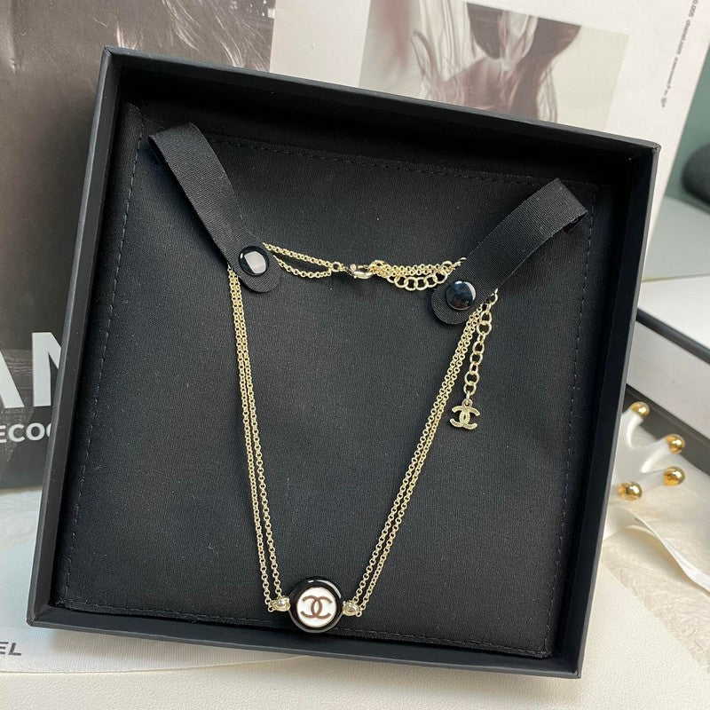 Chanel Chain Choker 18K Gold Necklace