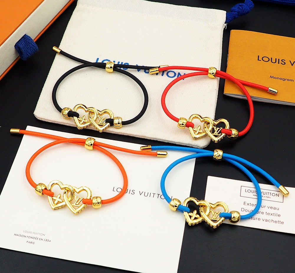 Louis Vuitton My Love Red 18K Gold Bracelet