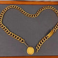 Chanel Gold Vintage 18K Gold Necklace