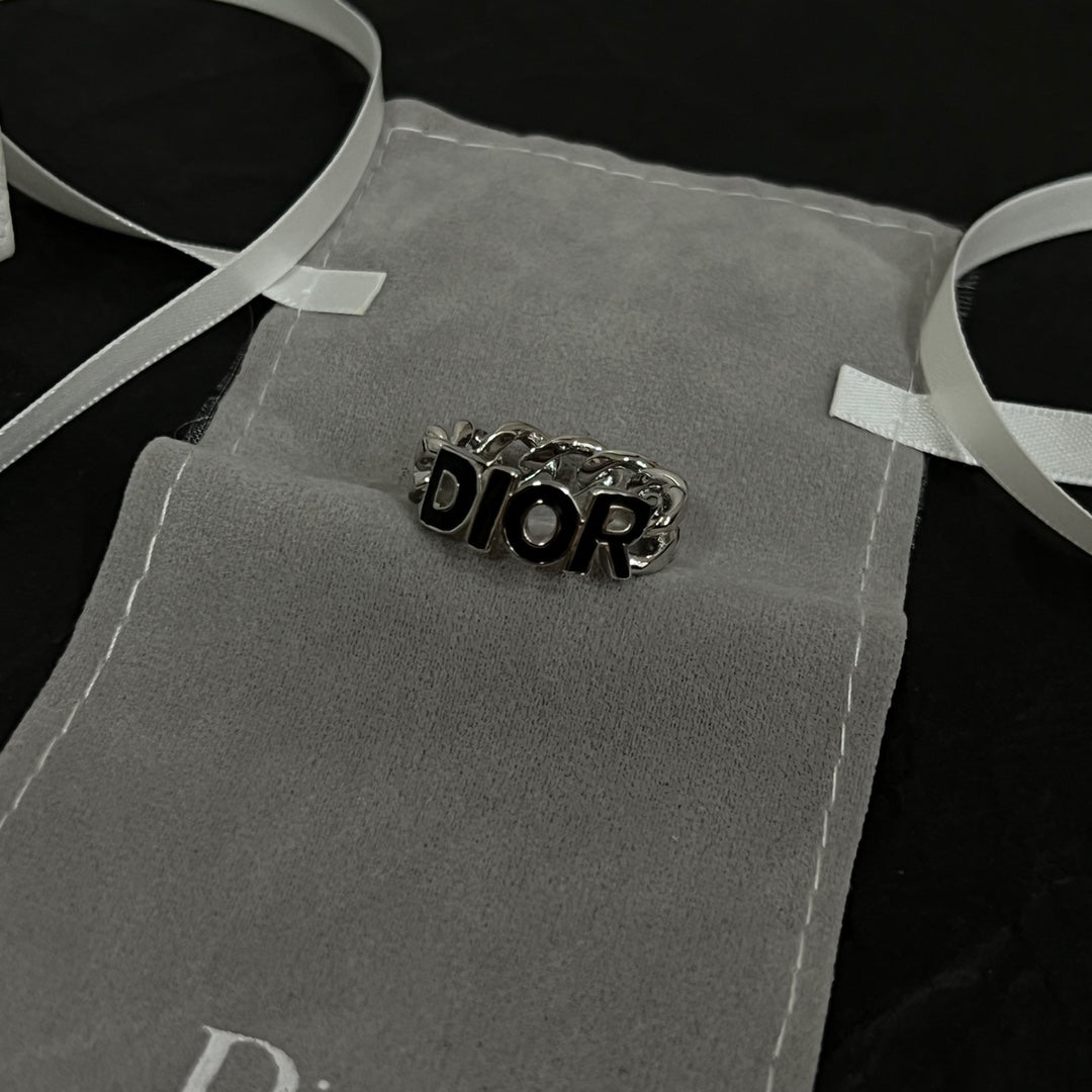Dior Chain 18K Gold Ring
