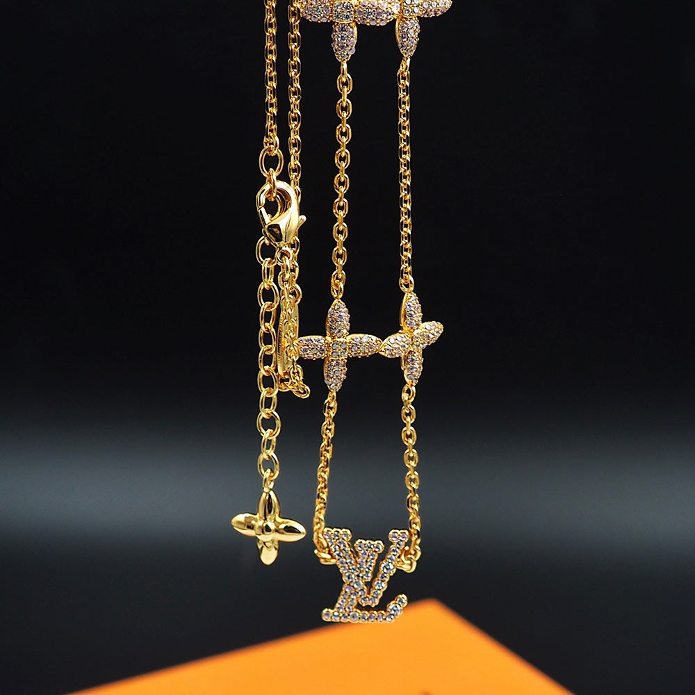 Louis Vuitton Iconic Tresor 18K Gold Necklace