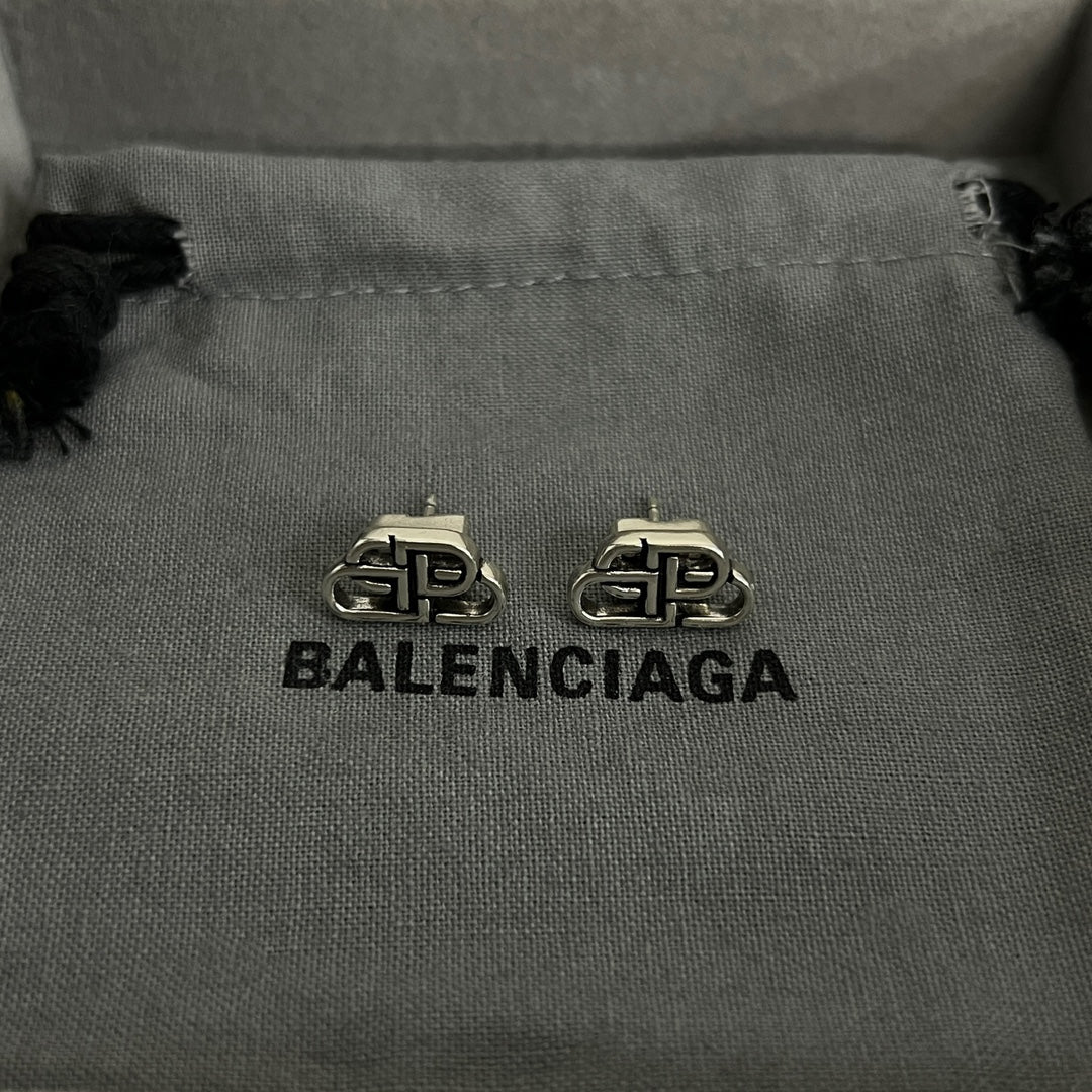 Balenciaga Vintage 18K Gold Earrings