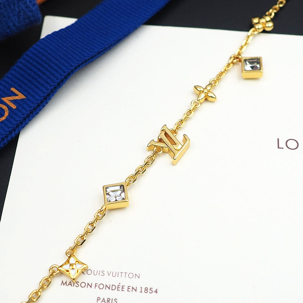Louis Vuitton In The Sky 18K Gold Bracelet