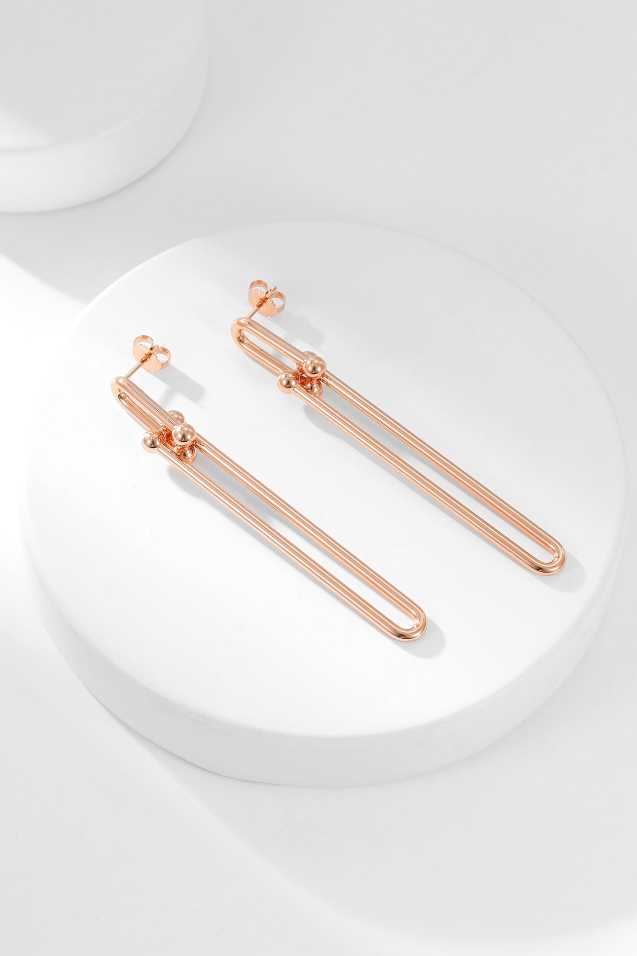 Tiffany HardWear Link 18K Gold Earrings