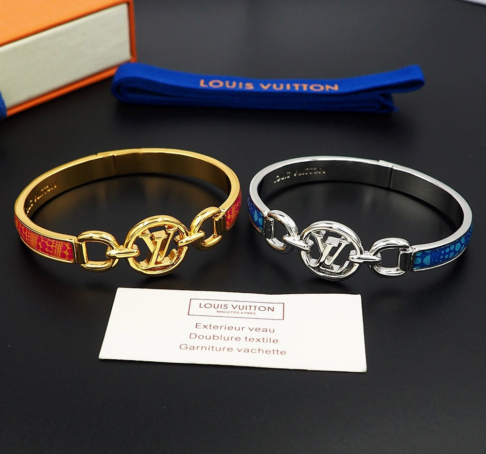 Louis Vuitton x YK Hang It 18K Gold Bracelet