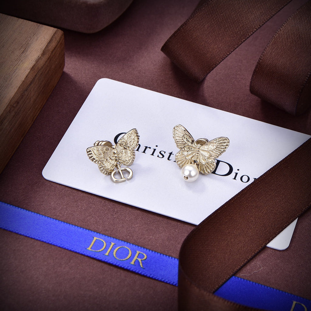 Dior M ̈¦tamorphose 18K Gold Earrings