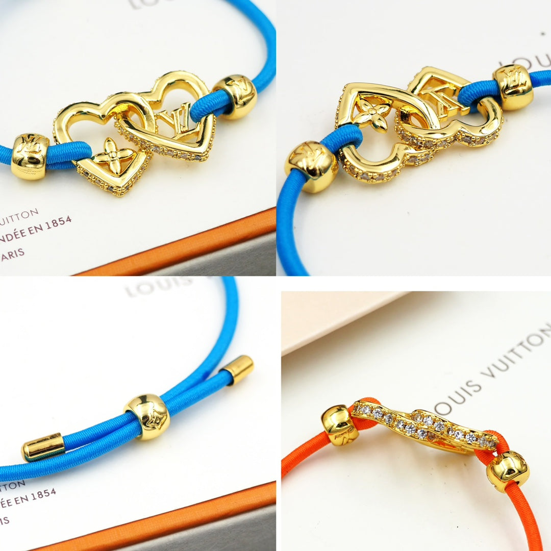 Louis Vuitton My Love Blue 18K Gold Bracelet