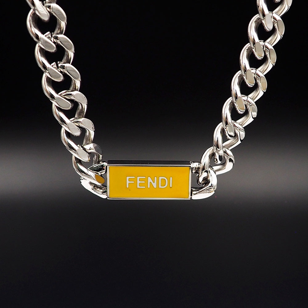 Fendi Chain 18K Gold Necklace