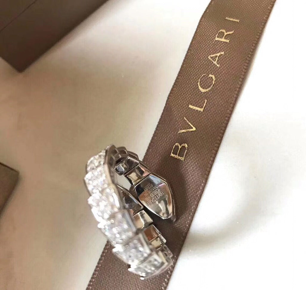 Bvlgari Serpenti Viper 18K Gold Ring