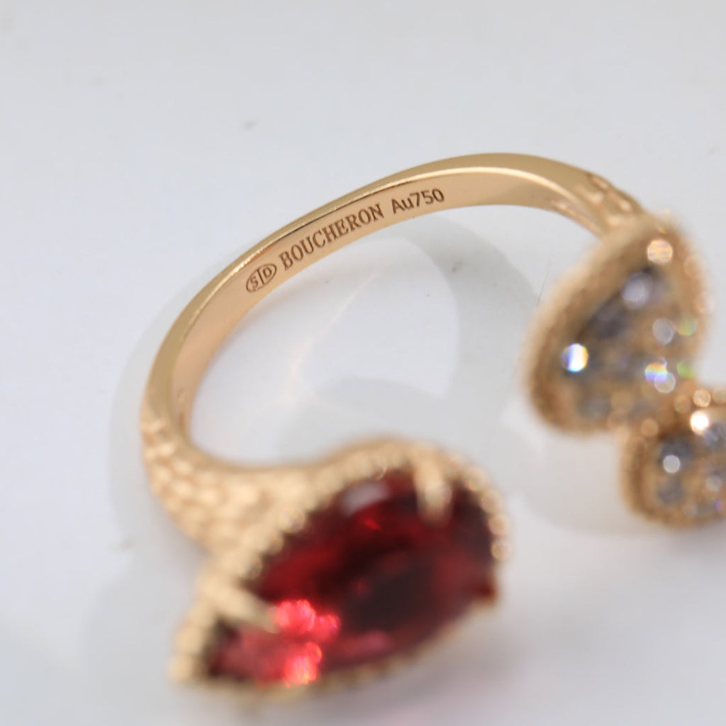 Serpent Boh ̈ ̈me Diamonds 18K Gold Ring