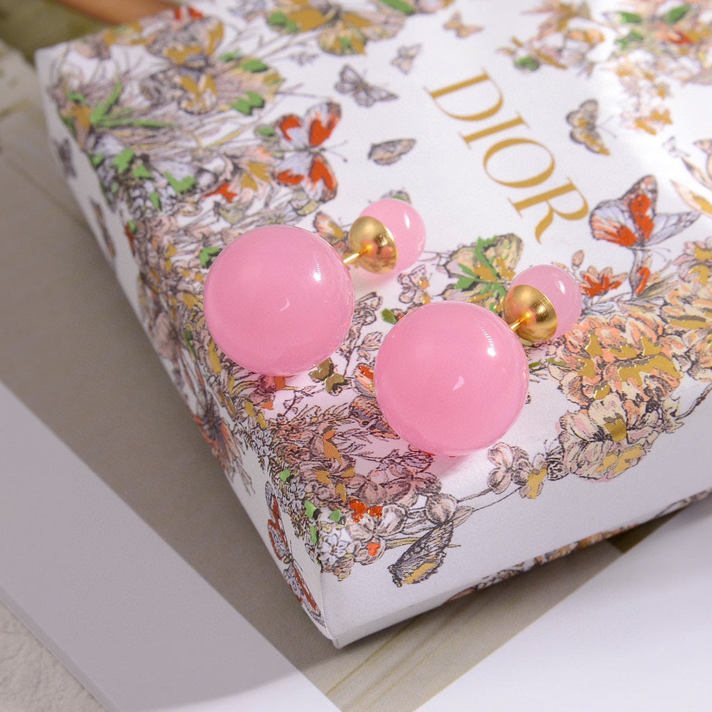 Dior Tribales Color 18K Gold Earrings