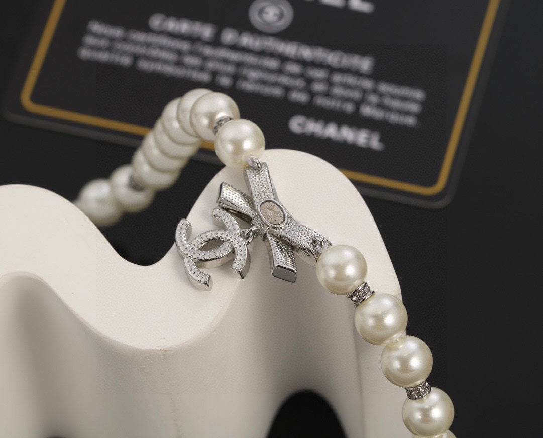 Chanel Centenary Pearls 18K Gold Necklace
