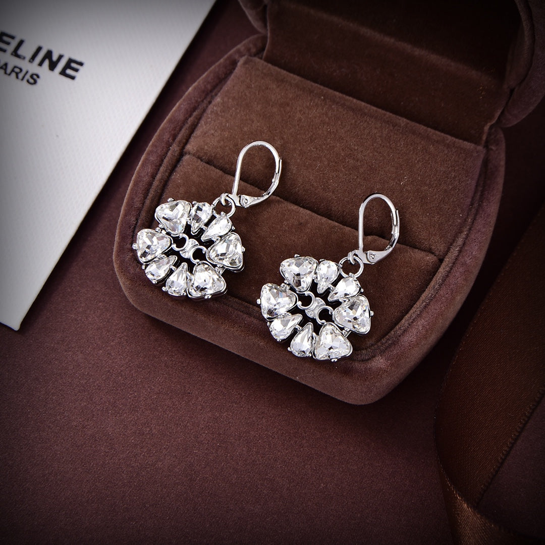 Celine Daisy 18K Gold Earrings
