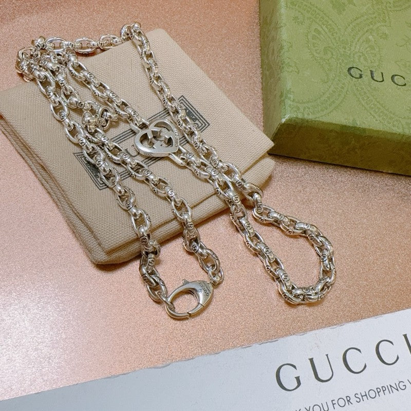 Gucci Double Classic Chain 18K Gold Necklace