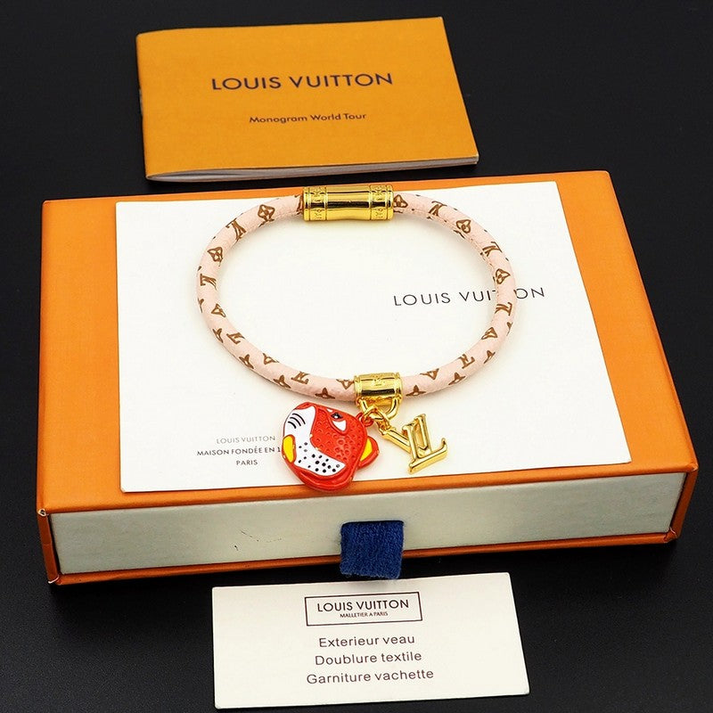 Louis Vuitton Animogram 18K Gold Bracelet