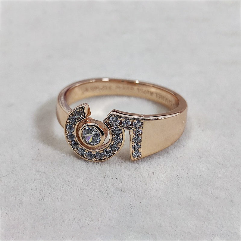 Chanel No.5 Diamond 18K Gold Ring