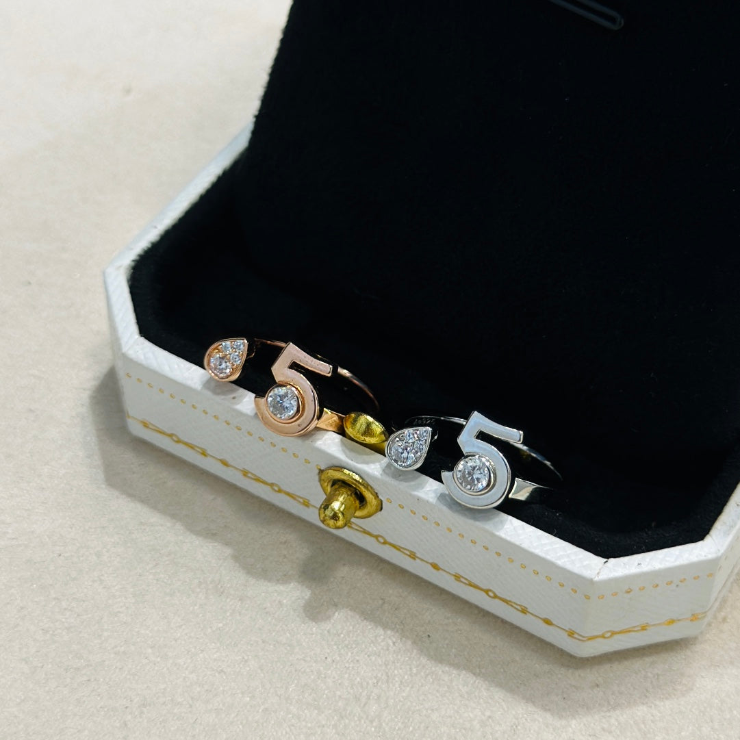 Chanel No.5 18K Gold Ring