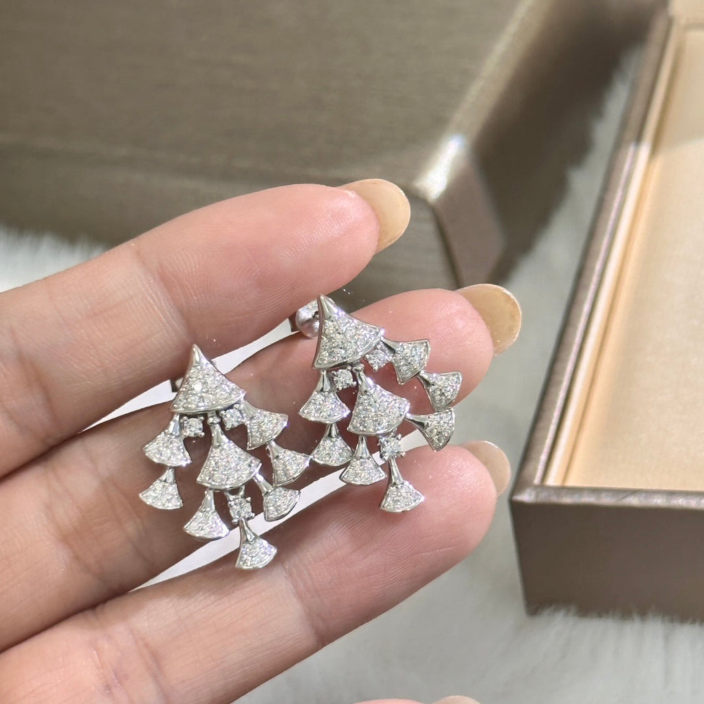 Bvlgari Dream Diamonds 18K Gold Earrings