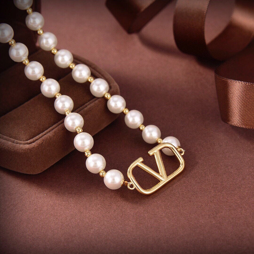 Valentino VLogo Signature 18K Gold Necklace
