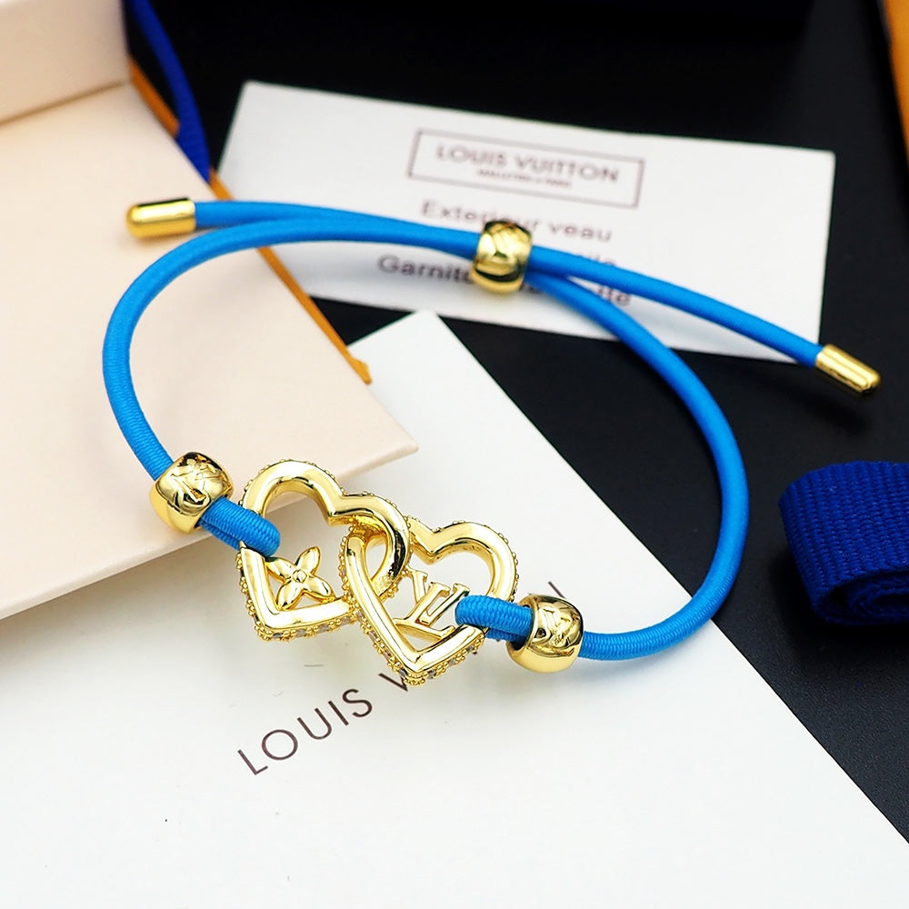 Louis Vuitton My Love Blue 18K Gold Bracelet