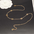 Chanel Small Logo Gold 18K Gold Necklace
