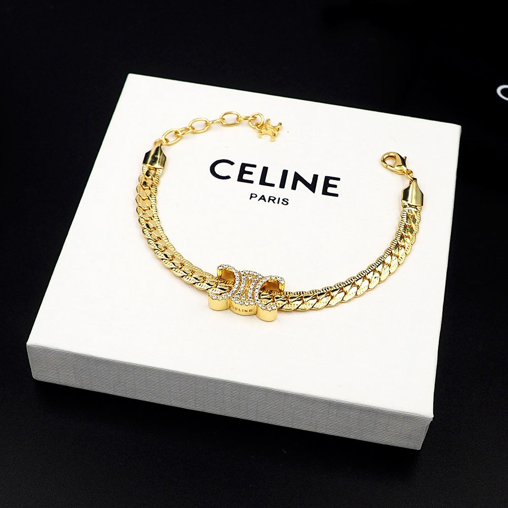 Celine Diamonds 18K Gold Bracelet