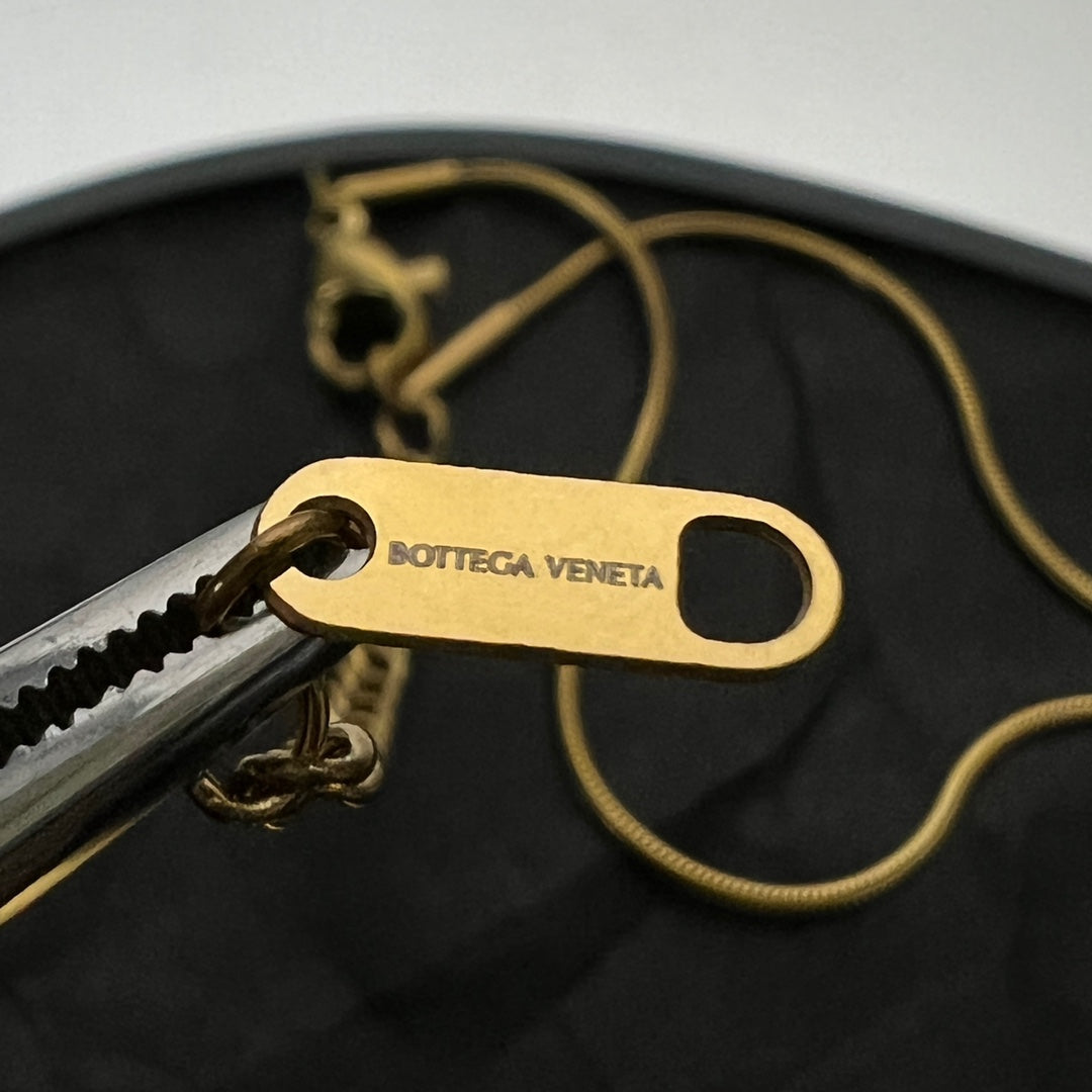 Bvlgari Drop Pendant 18K Gold Necklace