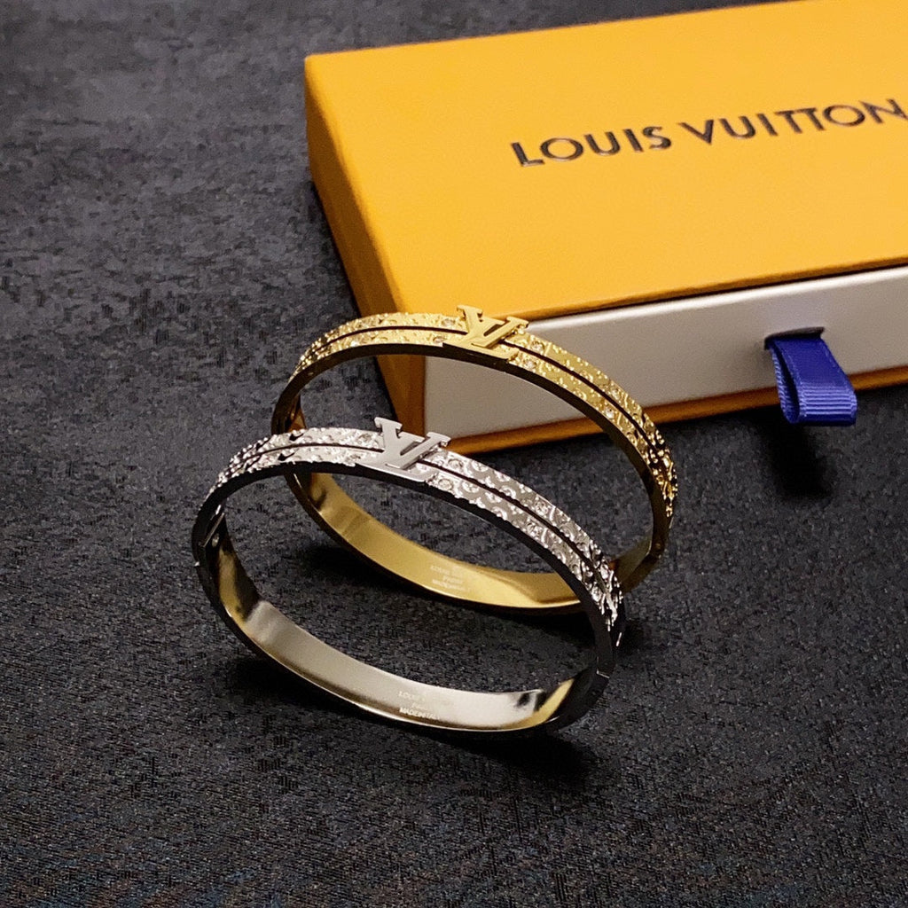 Louis Vuitton Double 18K Gold Bracelet