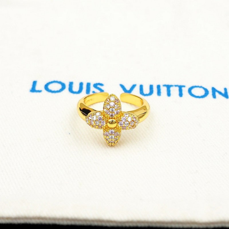 Louis Vuitton Louisa 18K Gold Ring