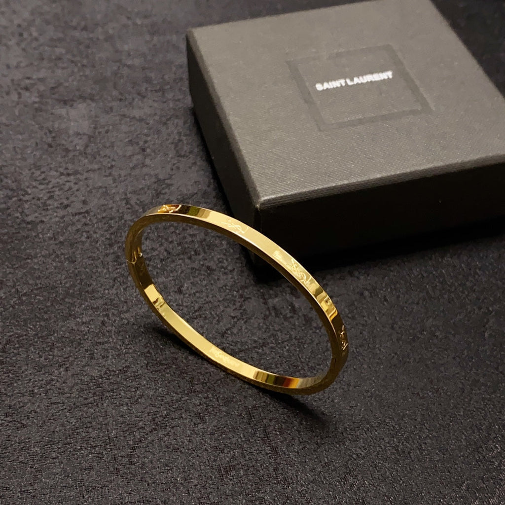 YSL 18K Gold Bracelet
