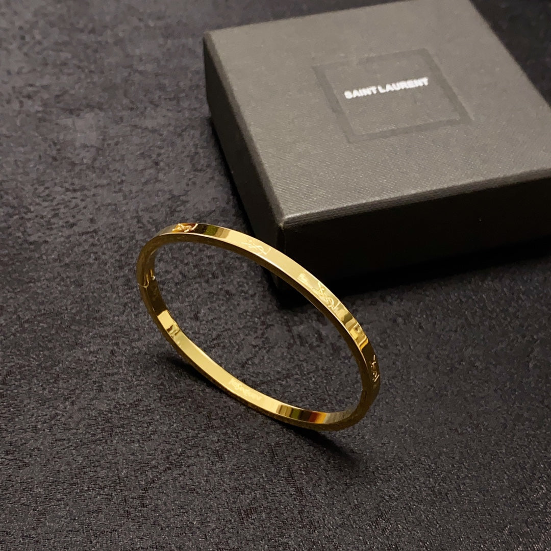 YSL 18K Gold Bracelet
