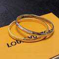 Louis Vuitton Monogram 18K Gold Bracelet
