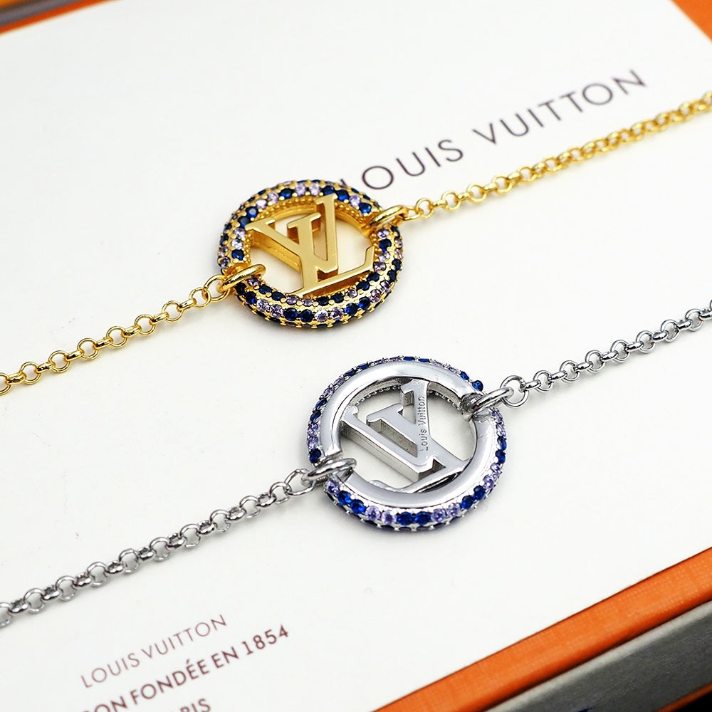 Louis Vuitton Louise By Night 18K Gold Bracelet