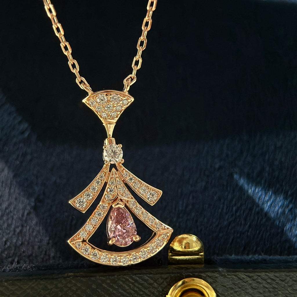 Bvlgari BVLGARI Dream Pearls Diamond 18K Gold Necklace