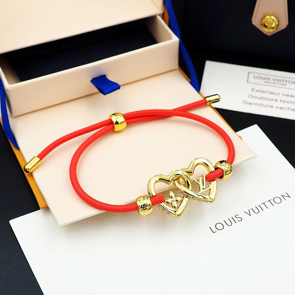 Louis Vuitton My Love Red 18K Gold Bracelet