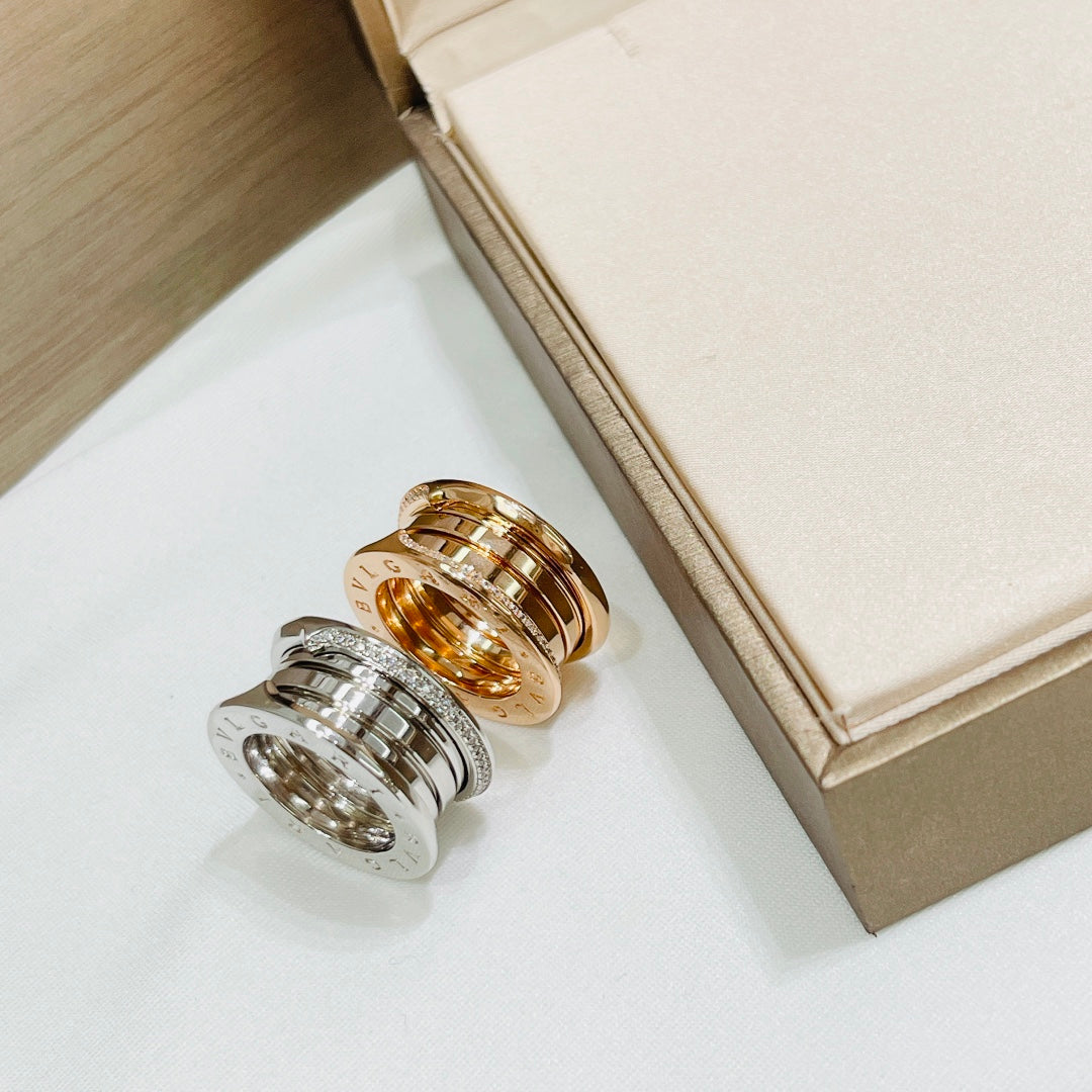 B.zero1 Diamond 18K Gold Ring