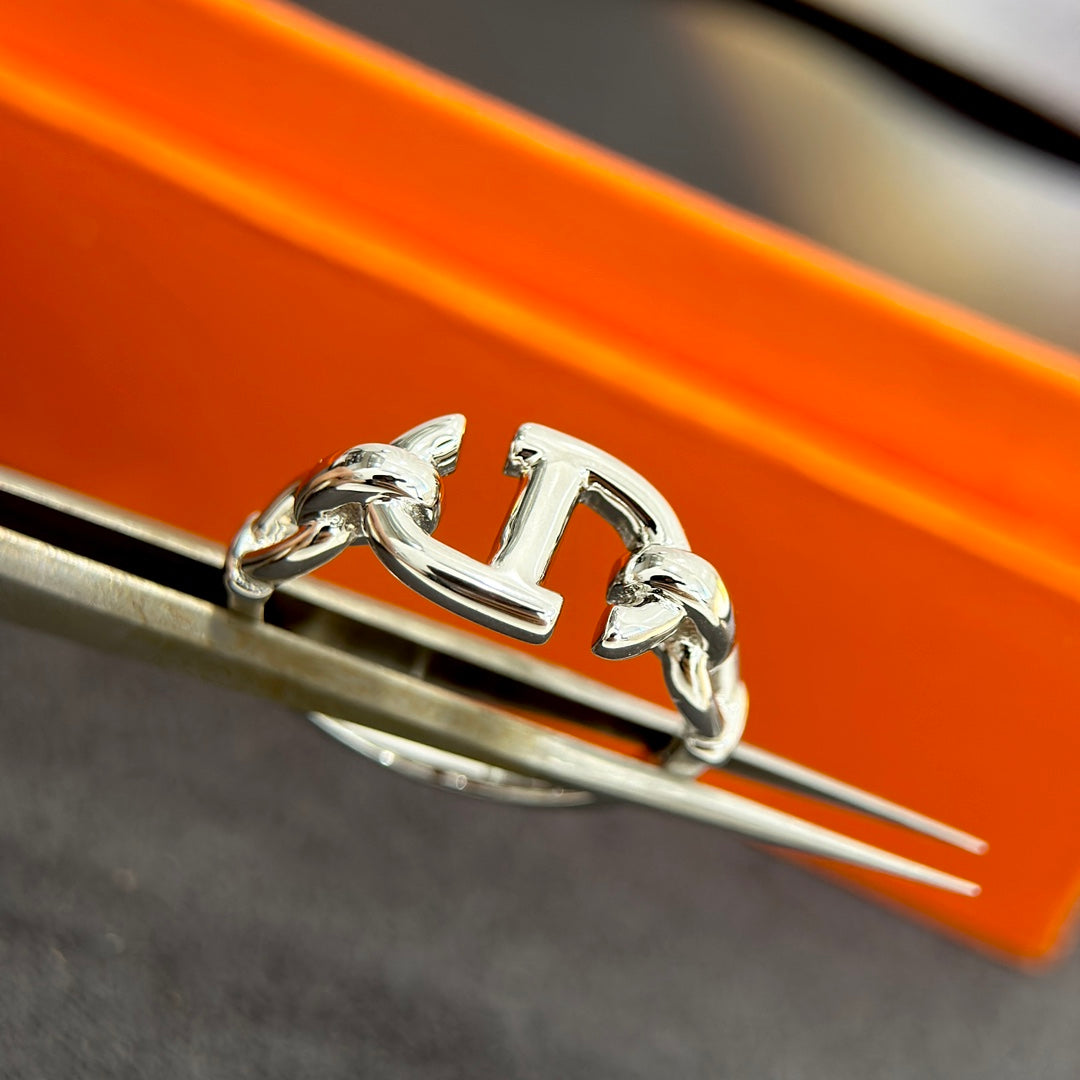 Hermes Farandole 18K Gold Ring