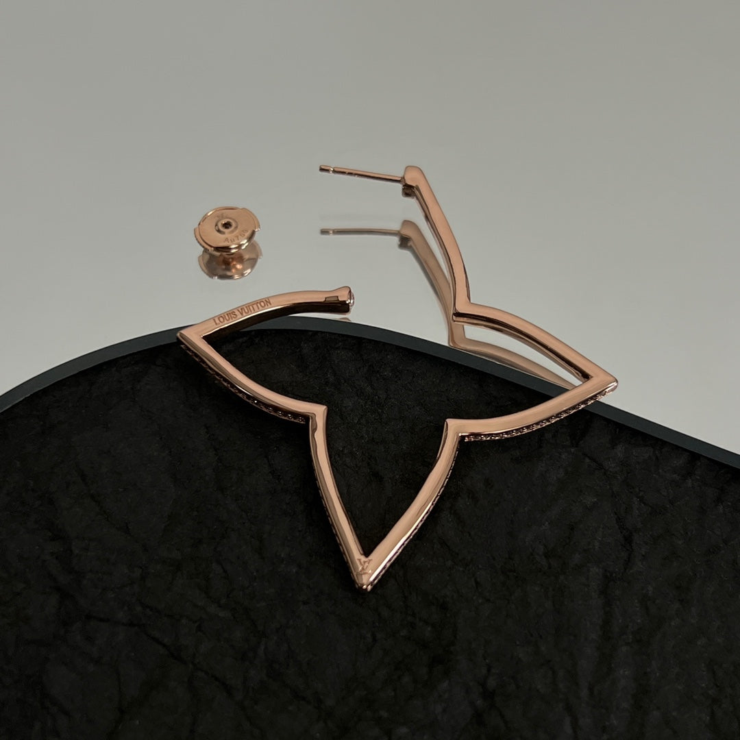 Louis Vuitton Debuts Blossom 18K Gold Earrings