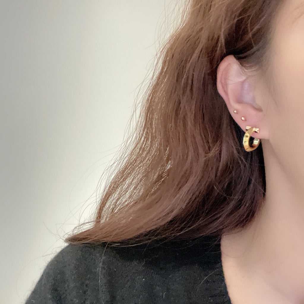 Tiffany Hoop 18K Gold Earrings