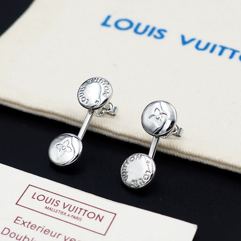 Louis Vuitton Studs 18K Gold Earrings