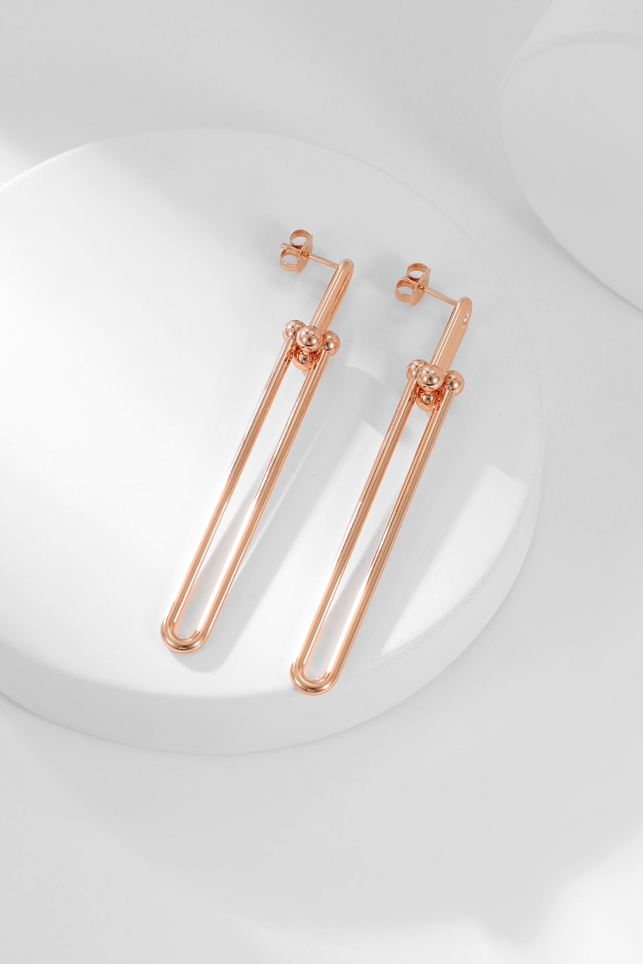 Tiffany HardWear Link 18K Gold Earrings