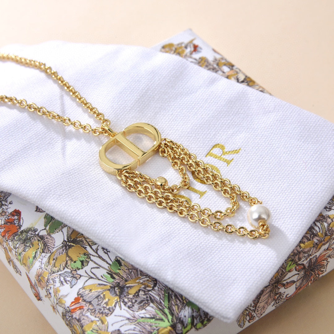 Dior Chain 18K Gold Necklace