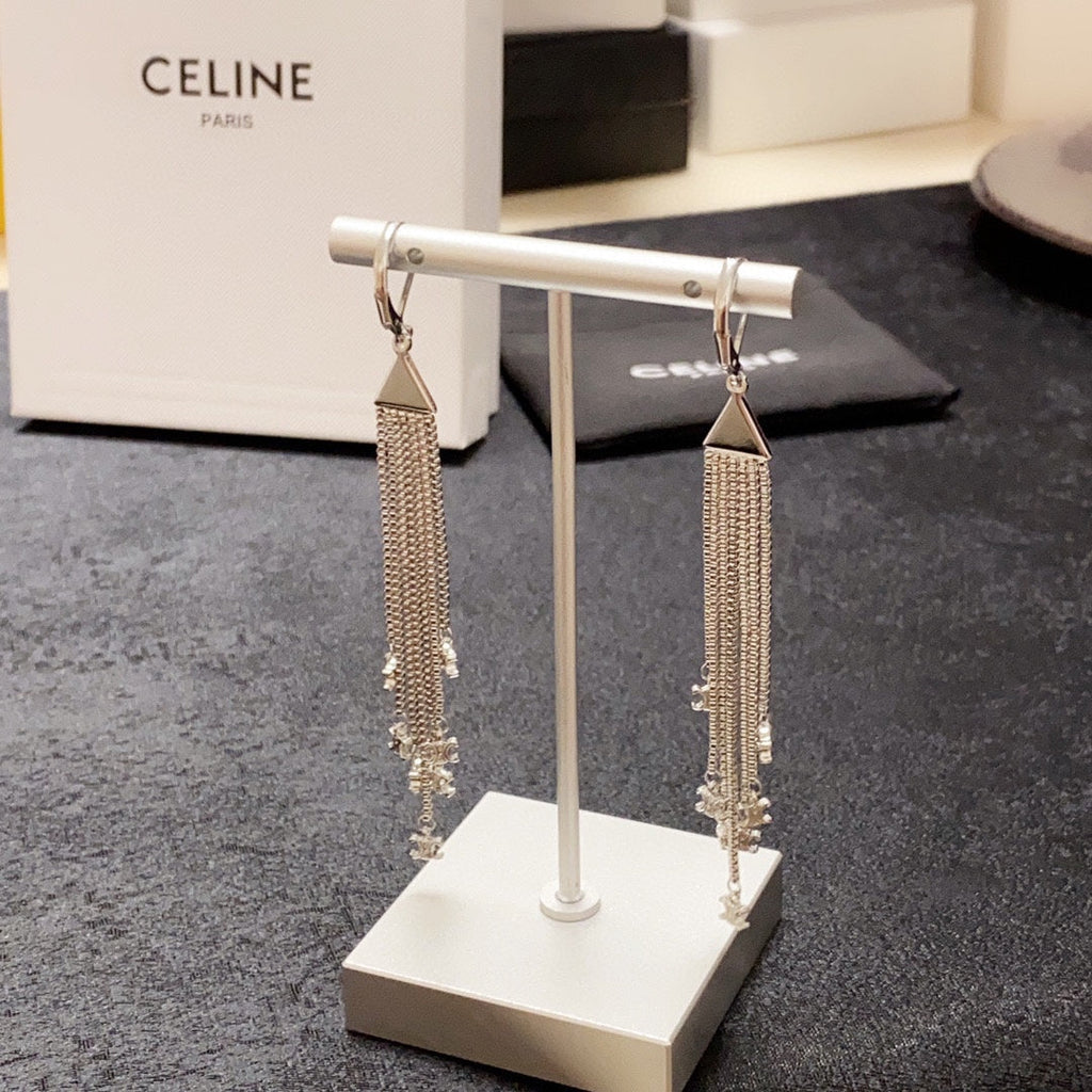 Celine 18K Gold Earrings